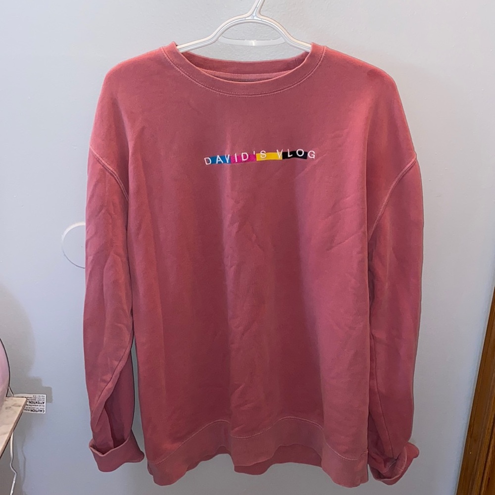 David Dobrik crewneck